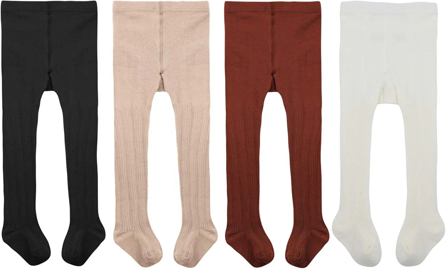 جوراب شلواری کشی دخترانه زاندو، ساق پوش های رنگارنگ راحت، شلوار ساق الاستیک مناسب رقص باله برای دختران