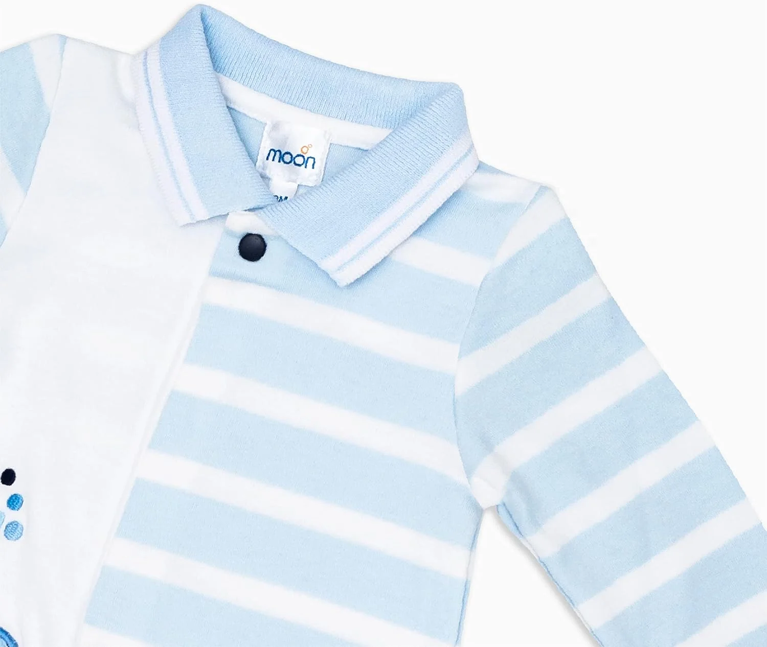 لباس خواب جوراب دار نخی 100% ماه، سایز 3-6 ماه، آبی - زیردریایی کوچک | لباس پسرانه نوزادی | لباس کودک نوپا | لباس راحتی لباس خواب جوراب دار نخی 100% ماه، سایز 3-6 ماه، آبی - زیردریایی کوچک | لباس پسرانه نوزادی | لباس کودک نوپا | لباس راحتی