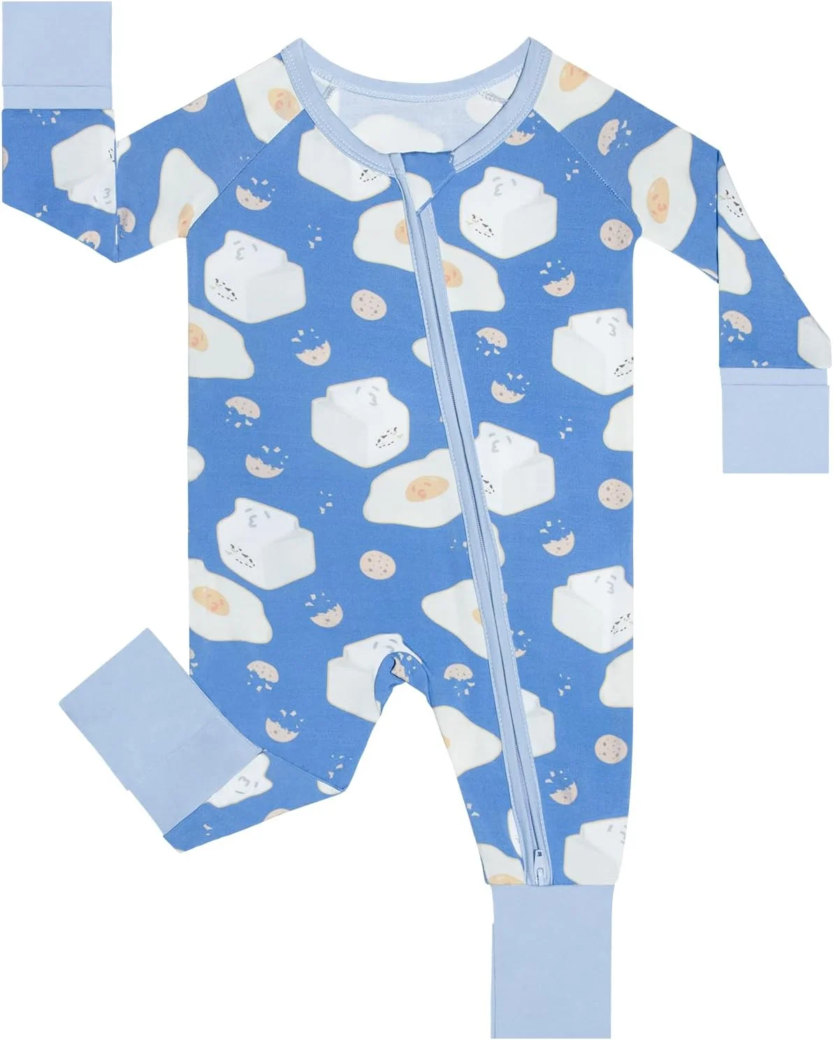 لباس خواب و بازی نوزاد پسرانه، لباس کودک، آستین بلند، بدون جوراب، مناسب نوزاد تا 2 سال لباس خواب و بازی نوزاد پسرانه، لباس کودک، آستین بلند، بدون جوراب، مناسب نوزاد تا 2 سال