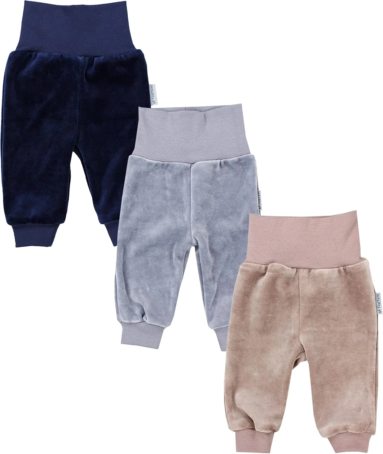 TupTam شلوار ورزشی نوزادی پسرانه نیکی، بسته 3 عددی TupTam شلوار ورزشی نوزادی پسرانه نیکی، بسته 3 عددی