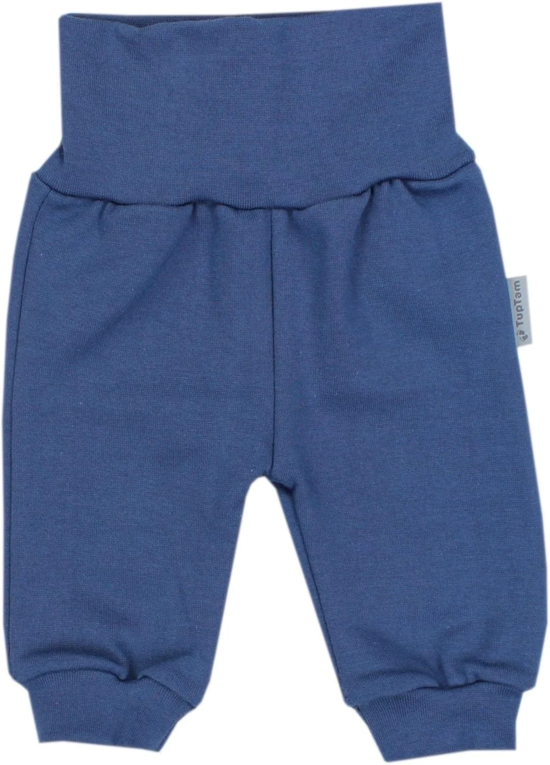 TupTam شلوار راحتی نوزادی پسرانه، بسته 3 عددی، شلوار نخی راحت با کمر و مچ پا کشی
