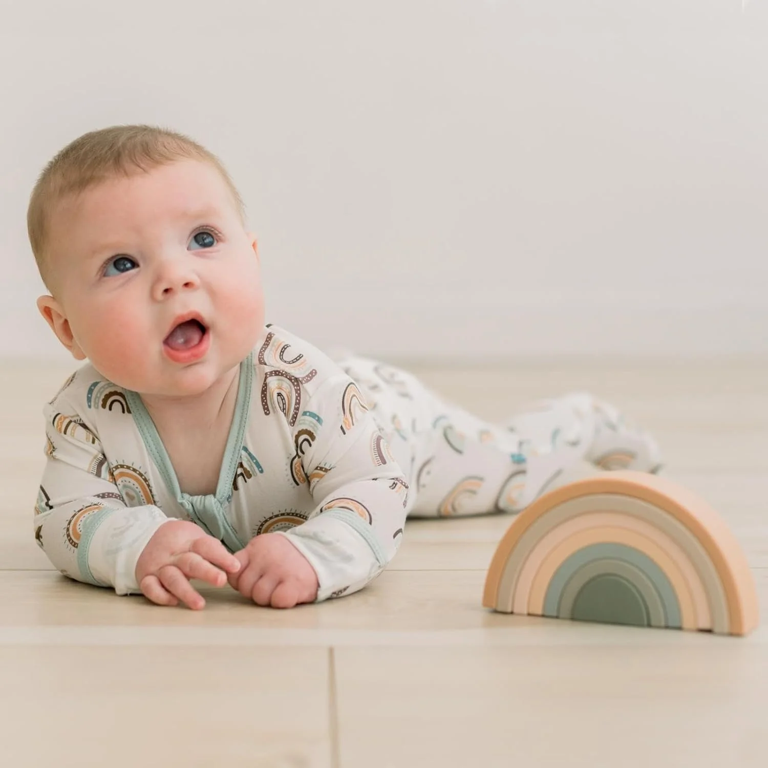 لباس خواب یکسره زیپ‌دار طرح‌دار کیکی، جامه‌های فوق‌العاده نرم، لباس خواب فصلی برای نوزادان و کودکان، مجموعه بهاری 3