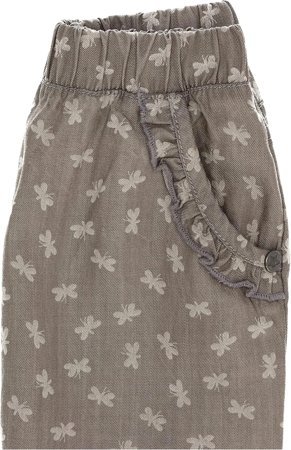 شلوار تابستانی دخترانه استرتالر طرح پروانه