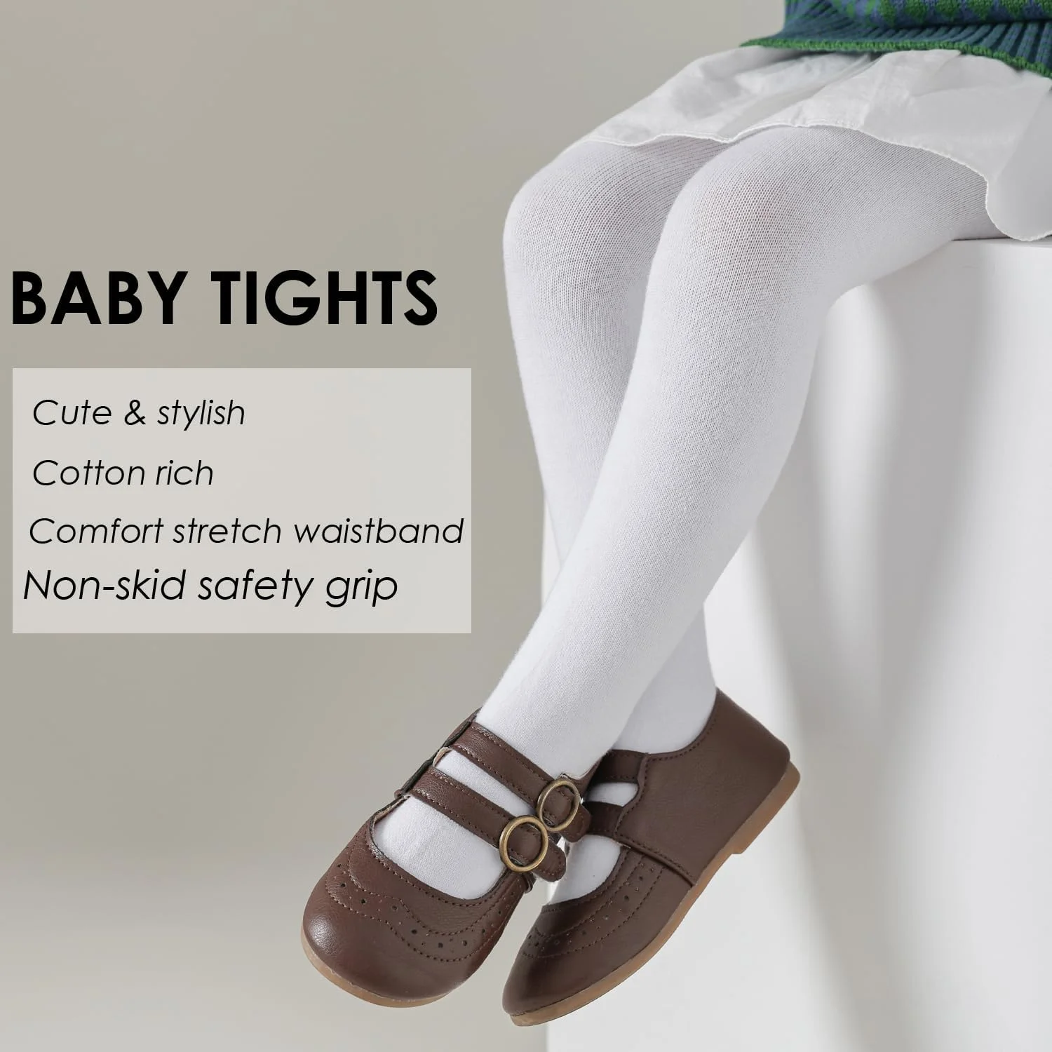 جوراب دخترانه نوزاد EPEIUS بدون درز جوراب دخترانه نوزاد EPEIUS بدون درز