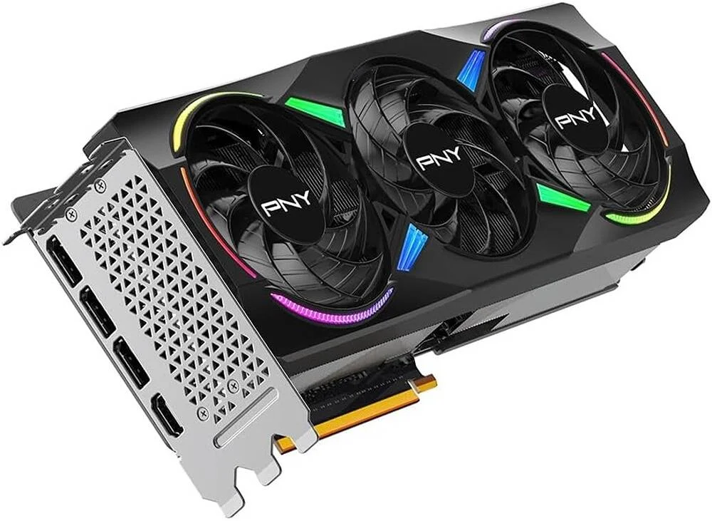 کارت گرافیک PNY GeForce RTX 5070 Ti ARGB EPIC-X RGB OC با سه فن، حافظه 16 گیگابایت GDDR7 256 بیتی، سرعت کلاک 2.3 گیگاهرتز، سرعت حافظه 28 گیگابیت بر ثانیه، 8960 هسته CUDA، PCI-Express 5.0 | VCG5070T16TFXXPB1-O کارت گرافیک PNY GeForce RTX 5070 Ti ARGB EPIC-X RGB OC با سه فن، حافظه 16 گیگابایت GDDR7 256 بیتی، سرعت کلاک 2.3 گیگاهرتز، سرعت حافظه 28 گیگابیت بر ثانیه، 8960 هسته CUDA، PCI-Express 5.0 | VCG5070T16TFXXPB1-O