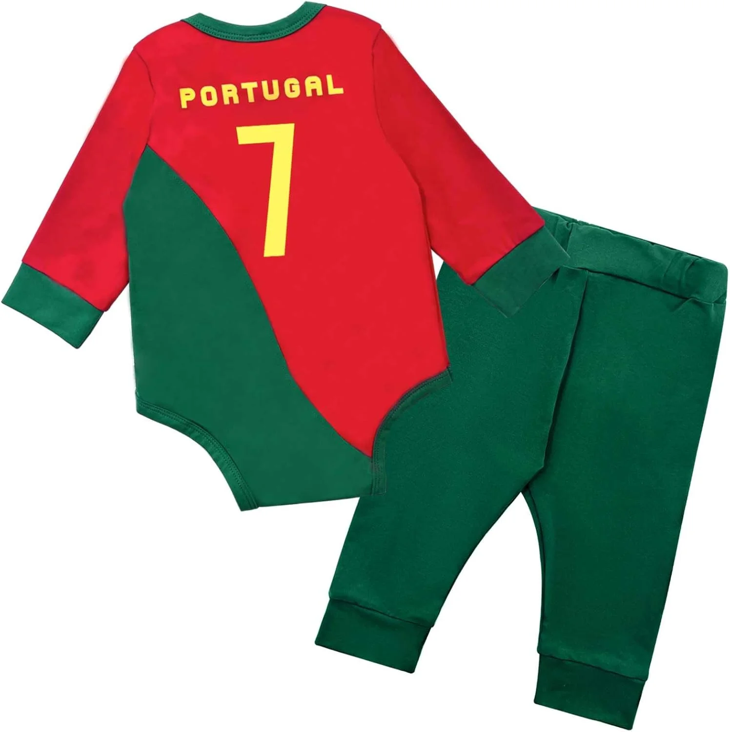 لباس فوتبال نوزادی Pezhiqun، ست لباس و شلوار ورزشی فوتبال برای پسران و دختران، لباس هواداری