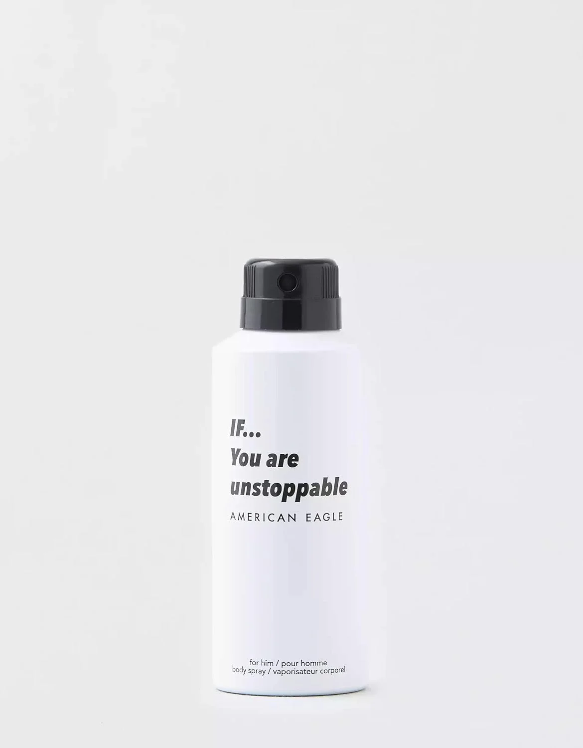 اسپری بدن مردانه American Eagle USA AEO مدل IF… You are Unstoppable حجم 133 میلی لیتر اسپری بدن مردانه American Eagle USA AEO مدل IF… You are Unstoppable حجم 133 میلی لیتر