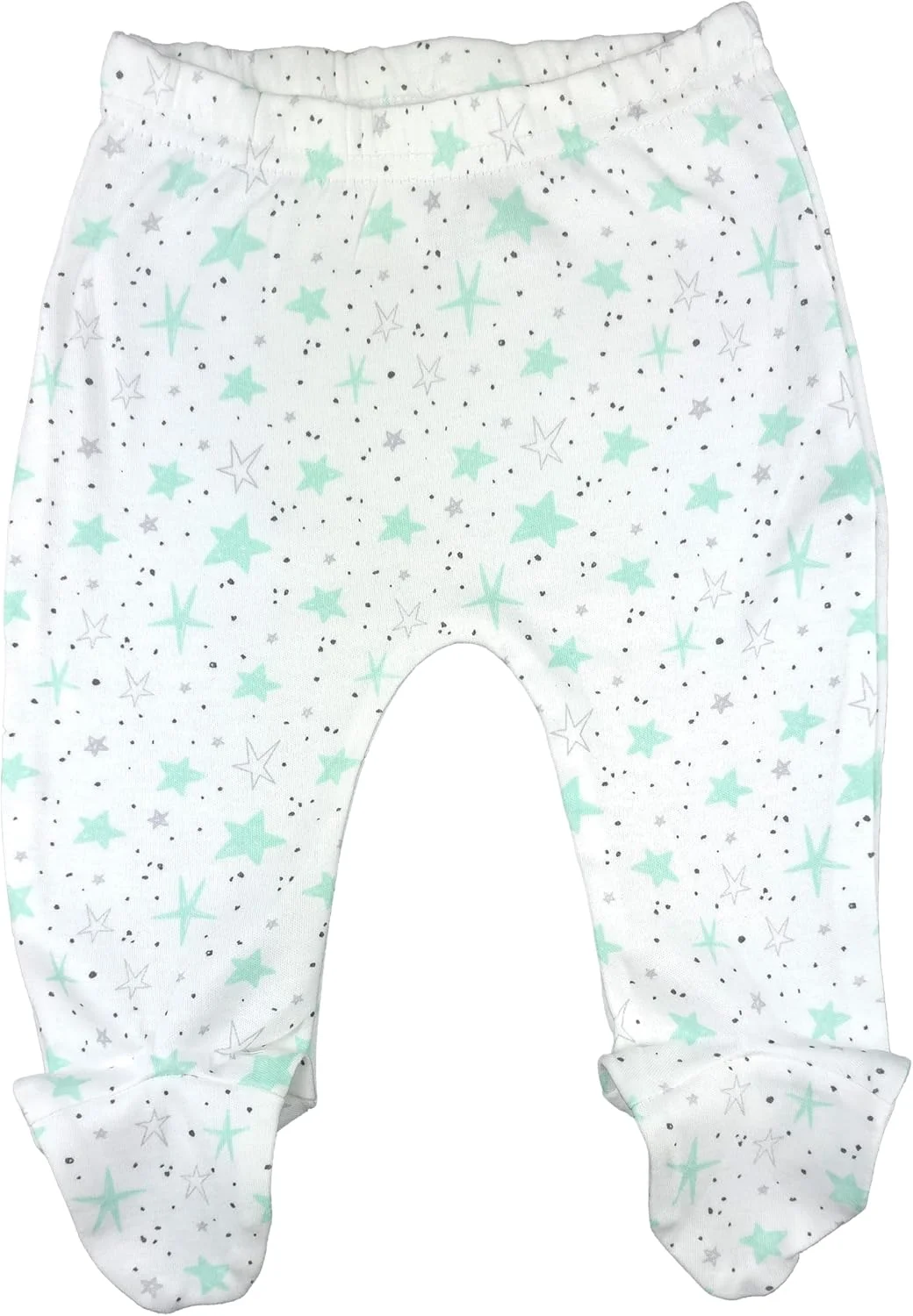 شلوار/لگینگ نوزادی 123 Bear، 100% پنبه، جوراب دار، مناسب پسران و دختران