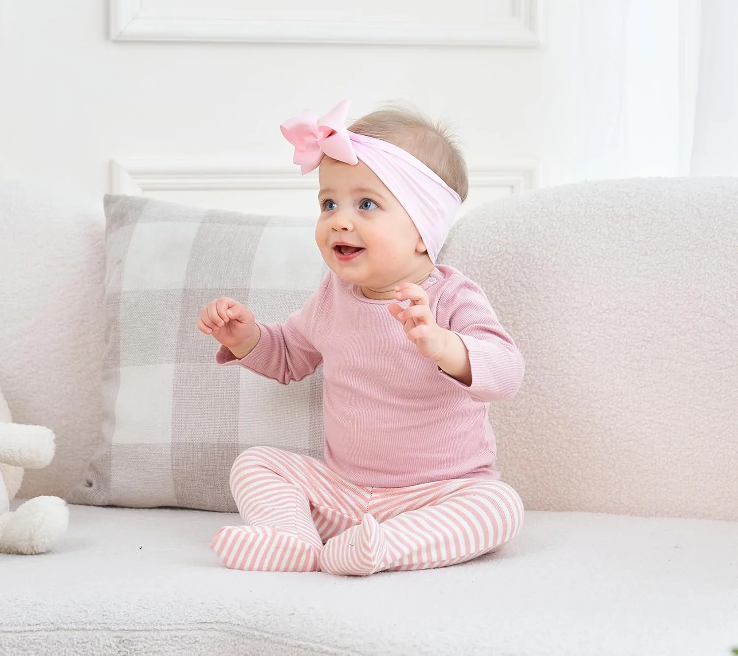 شلوار نوزادی پا دار هاها نایس، مناسب 0 تا 12 ماه، بسته 2 عددی شلوار نوزادی پا دار هاها نایس، مناسب 0 تا 12 ماه، بسته 2 عددی