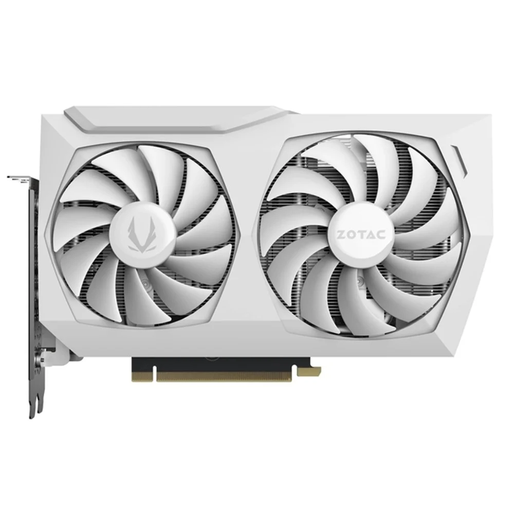 کارت گرافیک Zotac Nvidia GeForce RTX 3070 Gaming Twin Edge OC LHR White Edition Ampere با 8 گیگابایت حافظه GDDR6، 256 بیت، PCIe 4.0 (x16)، دارای 3 پورت DisplayPort 1.4a و 1 پورت HDMI 2.1 | ZT-A30700J-10PLHR کارت گرافیک Zotac Nvidia GeForce RTX 3070 Gaming Twin Edge OC LHR White Edition Ampere با 8 گیگابایت حافظه GDDR6، 256 بیت، PCIe 4.0 (x16)، دارای 3 پورت DisplayPort 1.4a و 1 پورت HDMI 2.1 | ZT-A30700J-10PLHR
