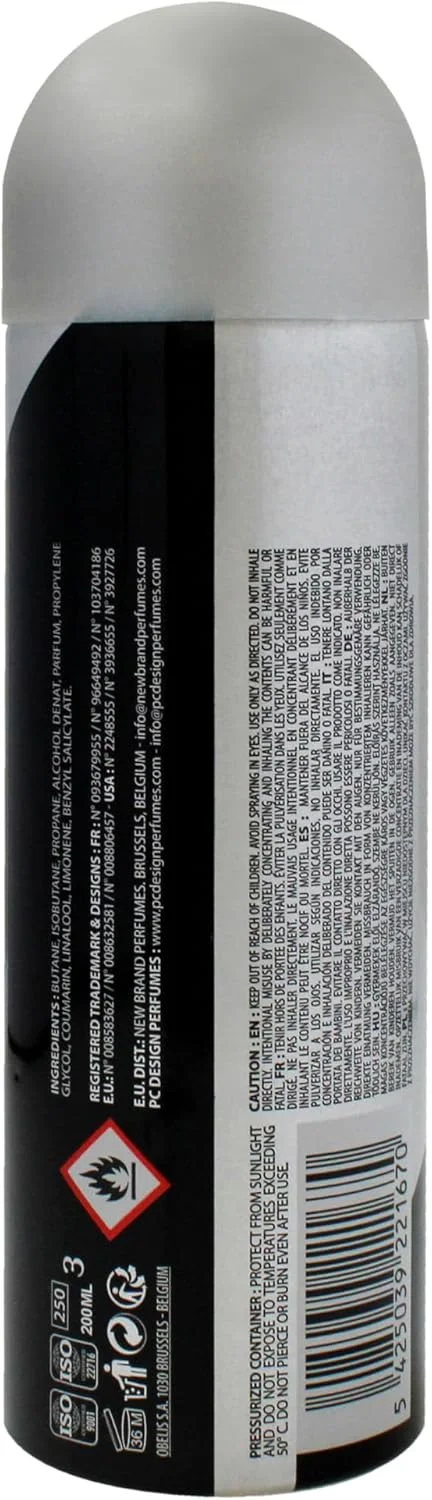 اسپری بدن مردانه کوبا وی آی پی 200 میل