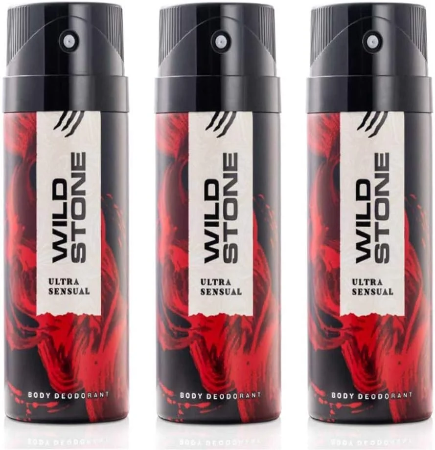 اسپری خوشبو کننده بدن مردانه وایلد استون آلترا سانشوال، ماندگاری طولانی، بسته 3 عددی (225 میلی لیتر)