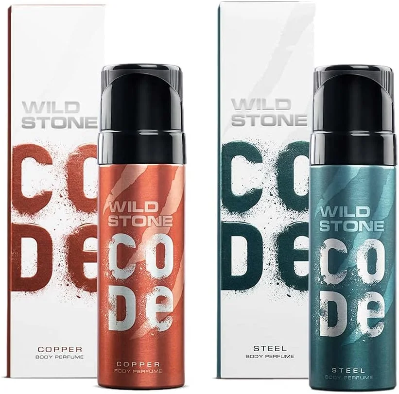 ادکلن بدن مردانه وایلد استون کد استیل و کاپر ماندگاری طولانی بدون گاز، بسته 2 عددی (150 میلی لیتر) ادکلن بدن مردانه وایلد استون کد استیل و کاپر ماندگاری طولانی بدون گاز، بسته 2 عددی (150 میلی لیتر)