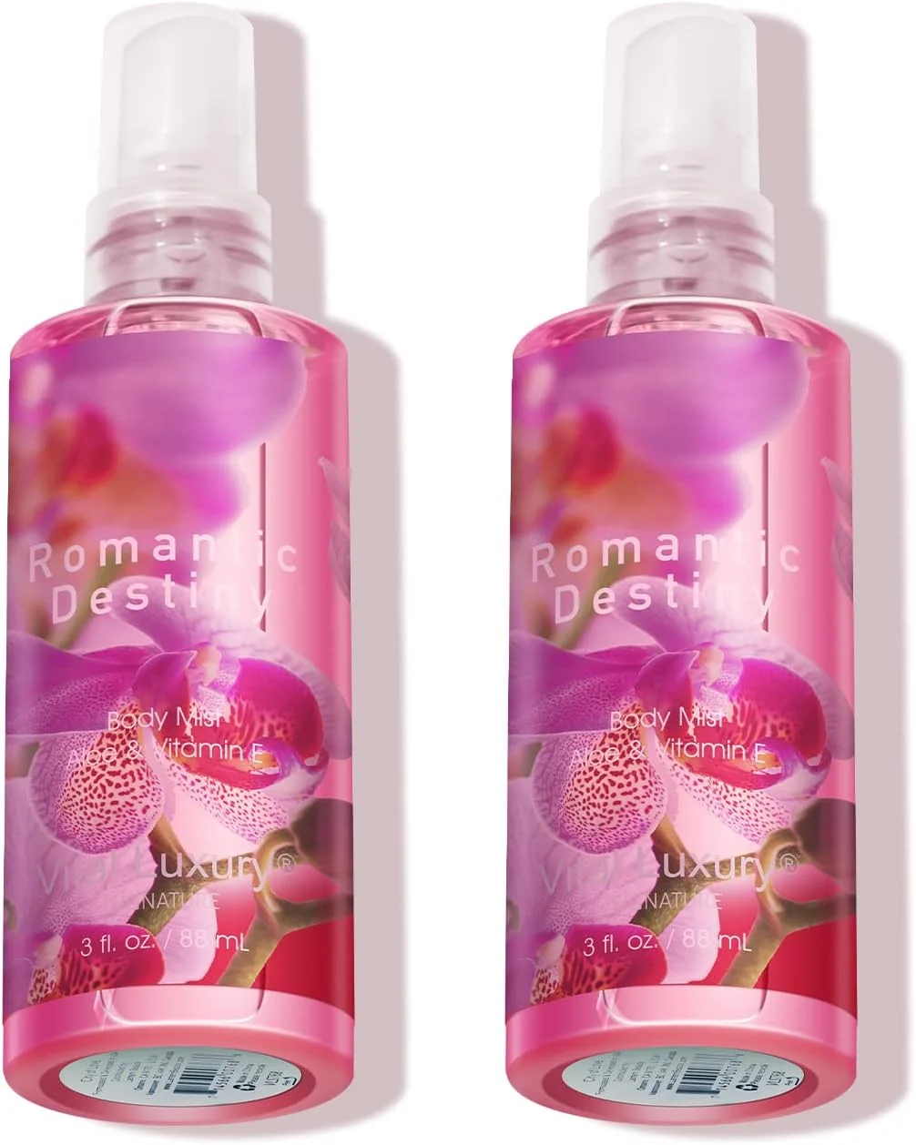 ست بادی میست، بطری اسپری سایز مسافرتی، ست هدیه عطر ماندگار، میست خوشبو کننده بدن برای آقایان و بانوان، سرنوشت رمانتیک، بسته 2 عددی، 3 Fl Oz هر کدام ست بادی میست، بطری اسپری سایز مسافرتی، ست هدیه عطر ماندگار، میست خوشبو کننده بدن برای آقایان و بانوان، سرنوشت رمانتیک، بسته 2 عددی، 3 Fl Oz هر کدام