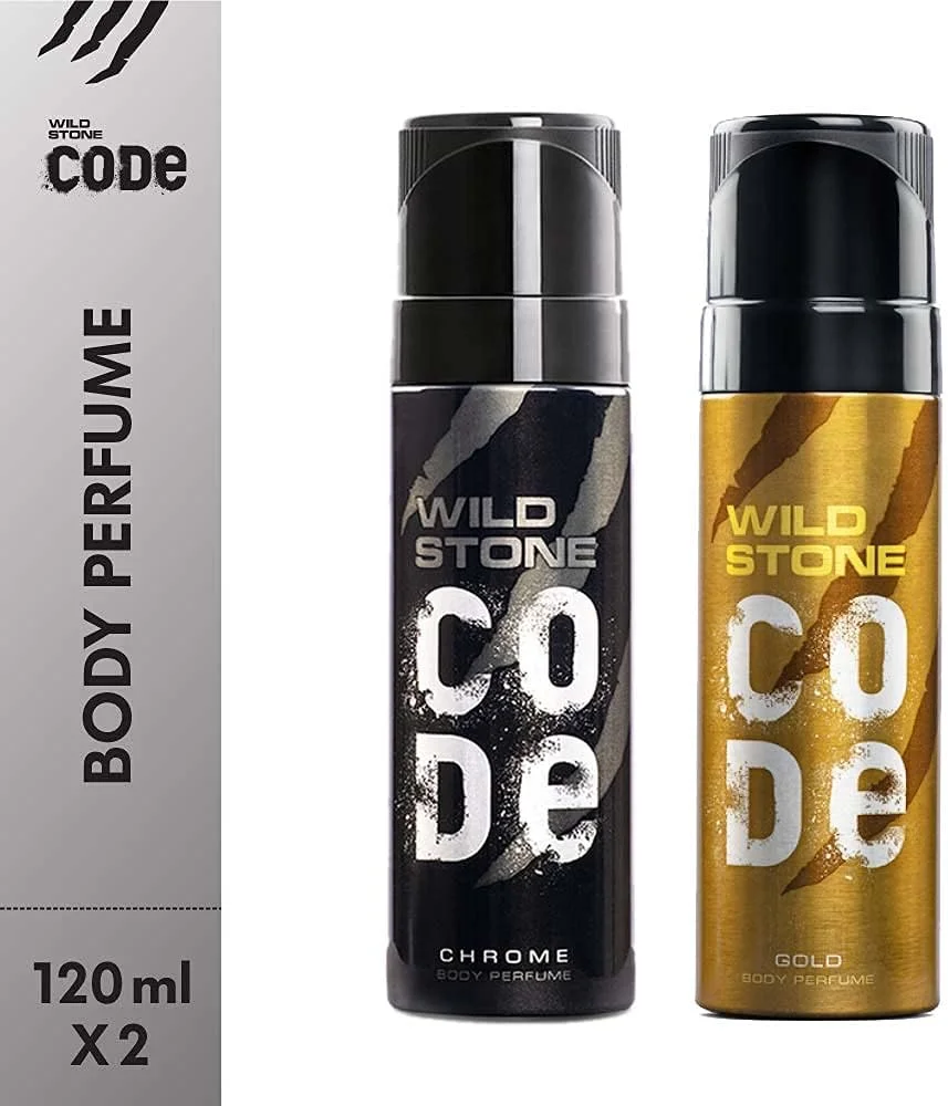 مجموعه دو عددی اسپری بدن مردانه وایلد استون کد کروم و گلد (120 میلی لیتر) مجموعه دو عددی اسپری بدن مردانه وایلد استون کد کروم و گلد (120 میلی لیتر)