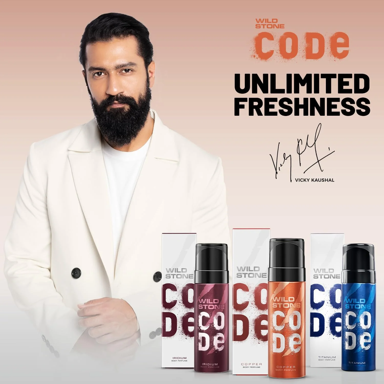 مجموعه عطر بدن مردانه وایلد استون کد کاپر، ایریدیوم و تیتانیوم، بسته 3 عددی (هر کدام 120 میلی لیتر)