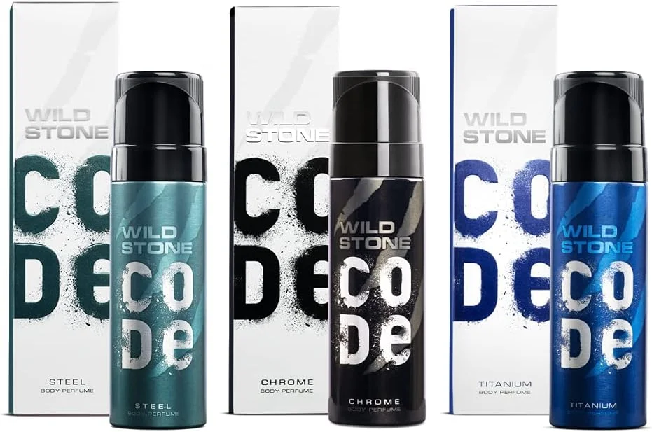 مجموعه عطر بدن مردانه وایلد استون کد کروم، استیل و تیتانیوم، 120 میلی لیتر (بسته 3 عددی) مجموعه عطر بدن مردانه وایلد استون کد کروم، استیل و تیتانیوم، 120 میلی لیتر (بسته 3 عددی)
