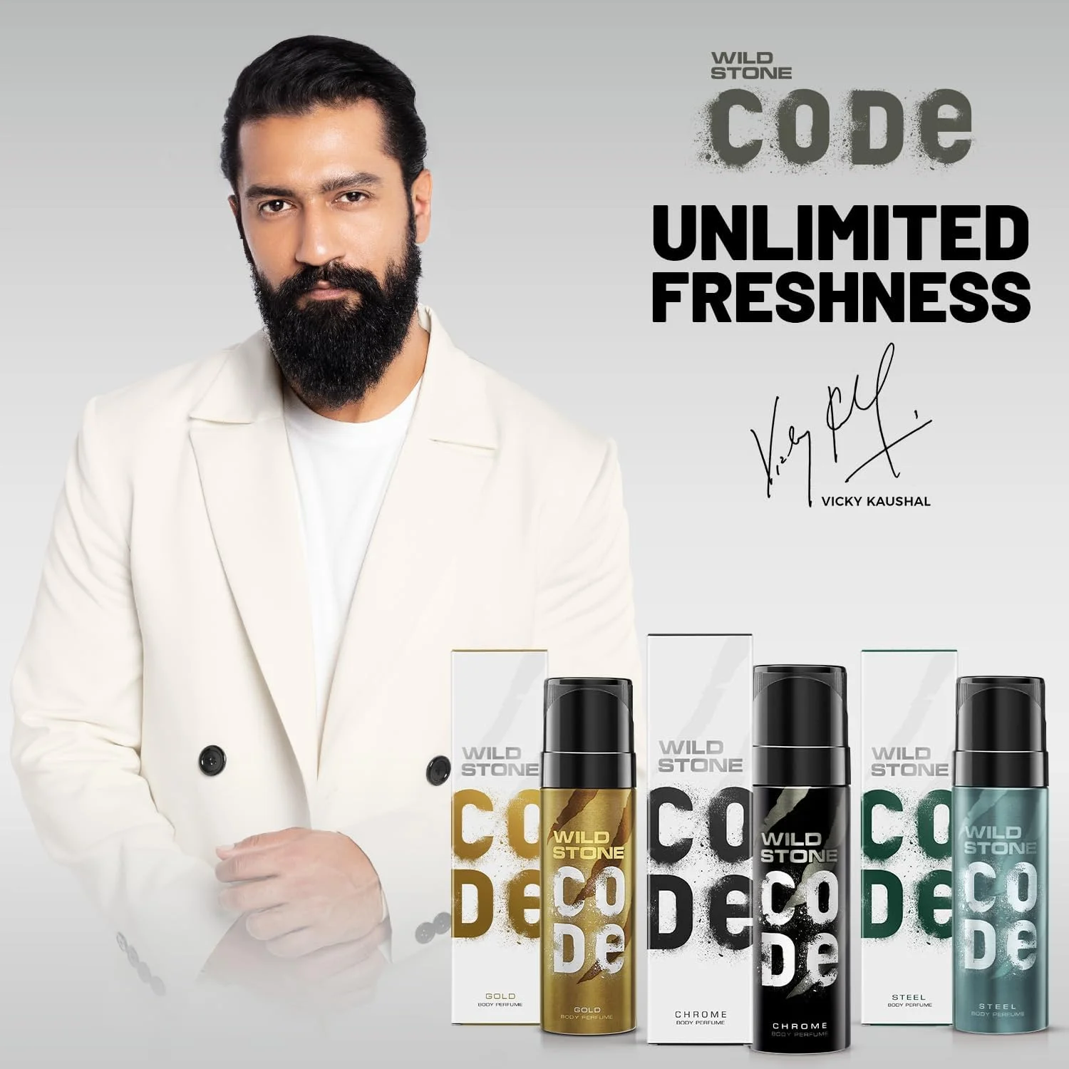 مجموعه عطر بدن مردانه وایلد استون کد کروم، گلد و استیل، 120 میلی لیتر (بسته 3 عددی)