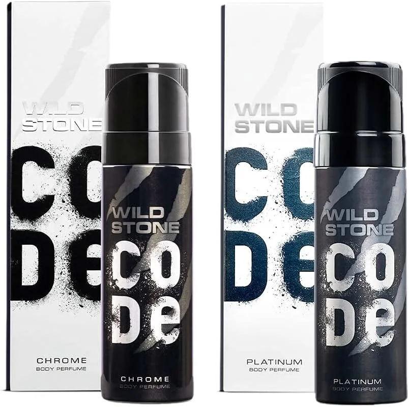 مجموعه دو عددی عطر بدن مردانه وایلد استون کد کروم و پلاتینیوم بدون گاز (120 میلی لیتر) مجموعه دو عددی عطر بدن مردانه وایلد استون کد کروم و پلاتینیوم بدون گاز (120 میلی لیتر)