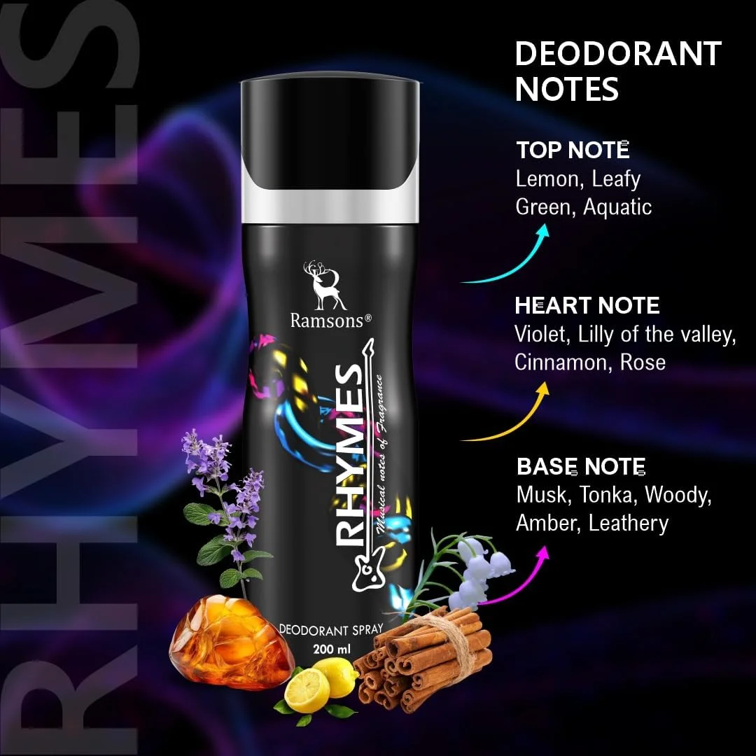 اسپری خوشبو کننده بدن رامسونز رایمز - 200 میلی لیتر اسپری خوشبو کننده بدن رامسونز رایمز - 200 میلی لیتر