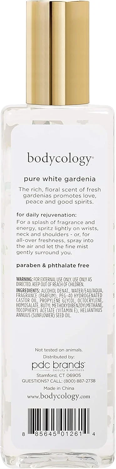 اسپری خوشبو کننده بدن زنانه بادی کالجی رایحه گاردنیا سفید خالص 236 میلی لیتر (بسته 2 عددی) بادی کالجی