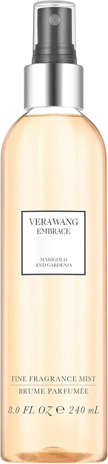 اسپری بدن زنانه ورا وانگ Embrace با رایحه گل همیشه بهار و گاردنیا، اسپری بدن 8 اونسی.