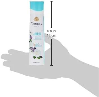 اسپری بدن گاردنیا انگلیسی یاردلی لندن - 150 میلی لیتر، رایحه گلی دلربا، ماندگاری طولانی و محافظت از بوی نامطبوع برای بانوان (بسته 2 عددی)