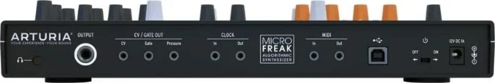 آرتوریا MicroFreak - سینتی سایزر هیبریدی با صفحه کلید 25 کلیدی Poly-Aftertouch، نوسان سازهای دیجیتال چند موتوره، فیلتر آنالوگ، آرپژیاتور و سکوئنسر 64 مرحله ای | MicroFreak آرتوریا MicroFreak - سینتی سایزر هیبریدی با صفحه کلید 25 کلیدی Poly-Aftertouch، نوسان سازهای دیجیتال چند موتوره، فیلتر آنالوگ، آرپژیاتور و سکوئنسر 64 مرحله ای | MicroFreak