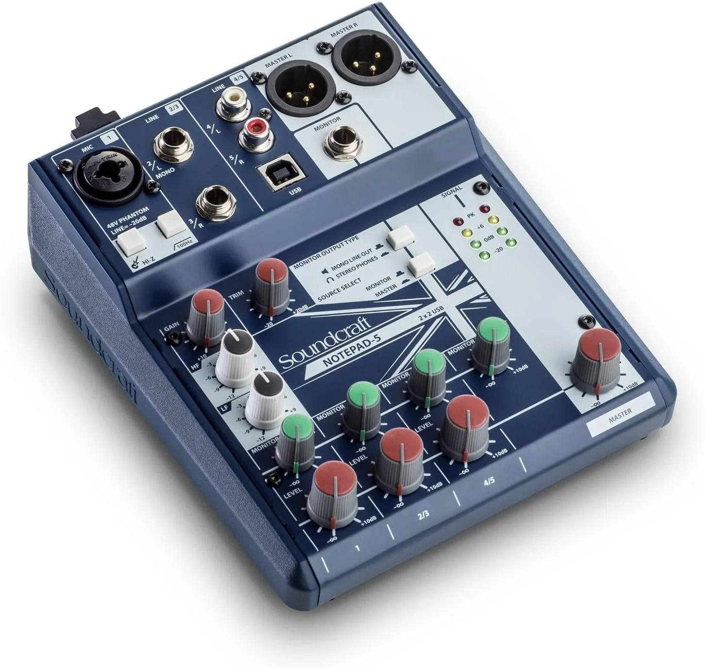 میکسر آنالوگ کوچک Soundcraft Notepad-5 با USB