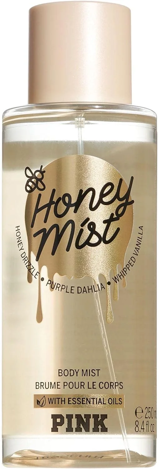 بادی میست عسلی پینک ویکتوریا سکرت با روغن های اساسی