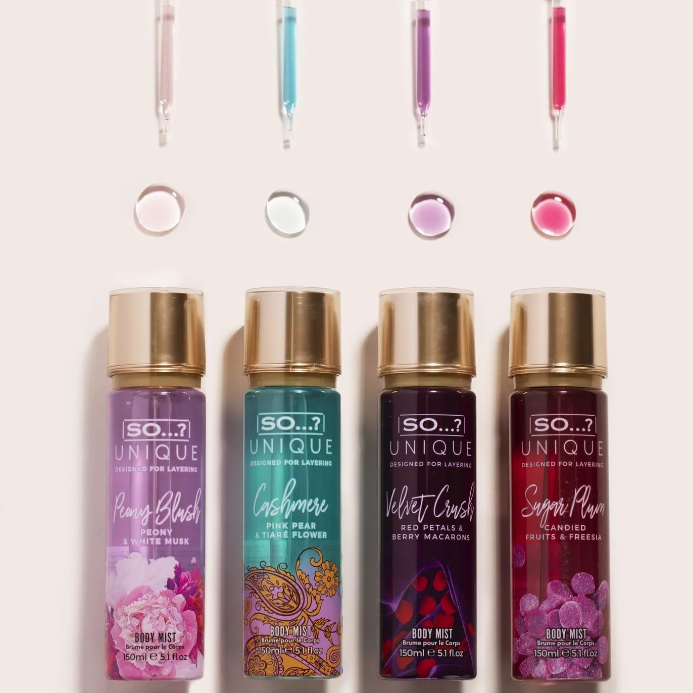 اسپری خوشبو کننده بدن زنانه So…? Unique Velvet Crush، 150 میلی لیتر