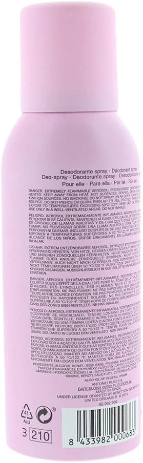 اسپری خوشبو کننده بدن زنانه یونایتد کالرز آف بنتون دریمز لاو یور سلف - 150 میلی لیتر