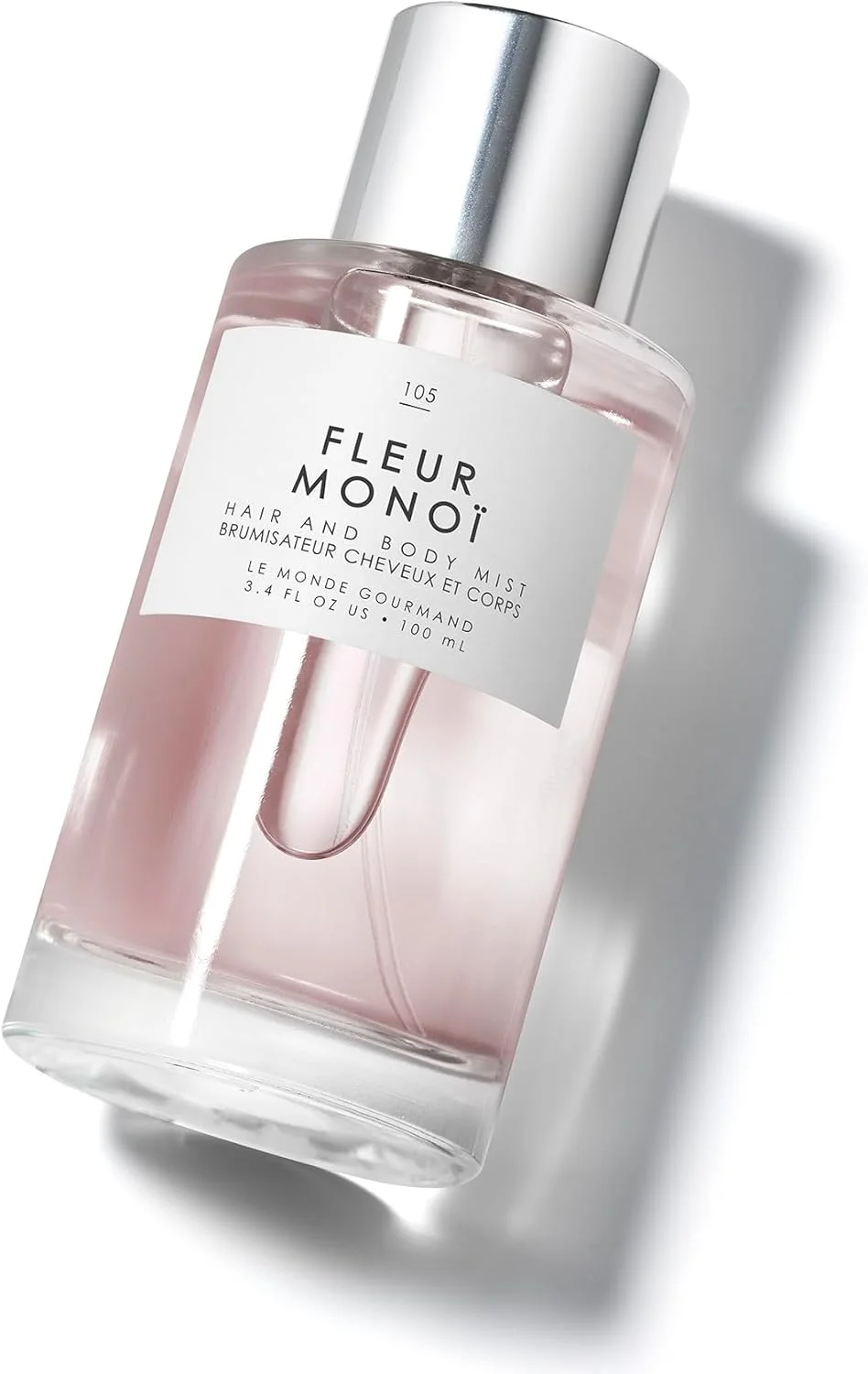 اسپری مو و بدن Le Monde Gourmand Fleur Monoi - حجم 100 میلی لیتر - رایحه گل و نارگیل