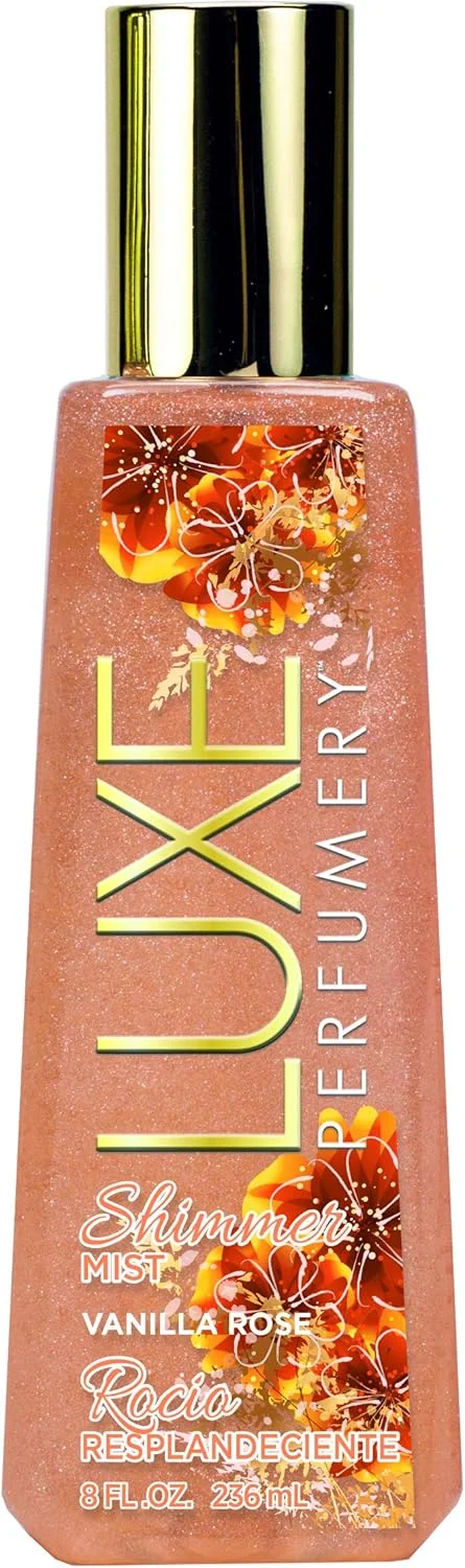 اسپری خوشبو کننده بدن اکلیلی لوکس پرفیومری با رایحه وانیل رز، ۲۳۶ میلی لیتر