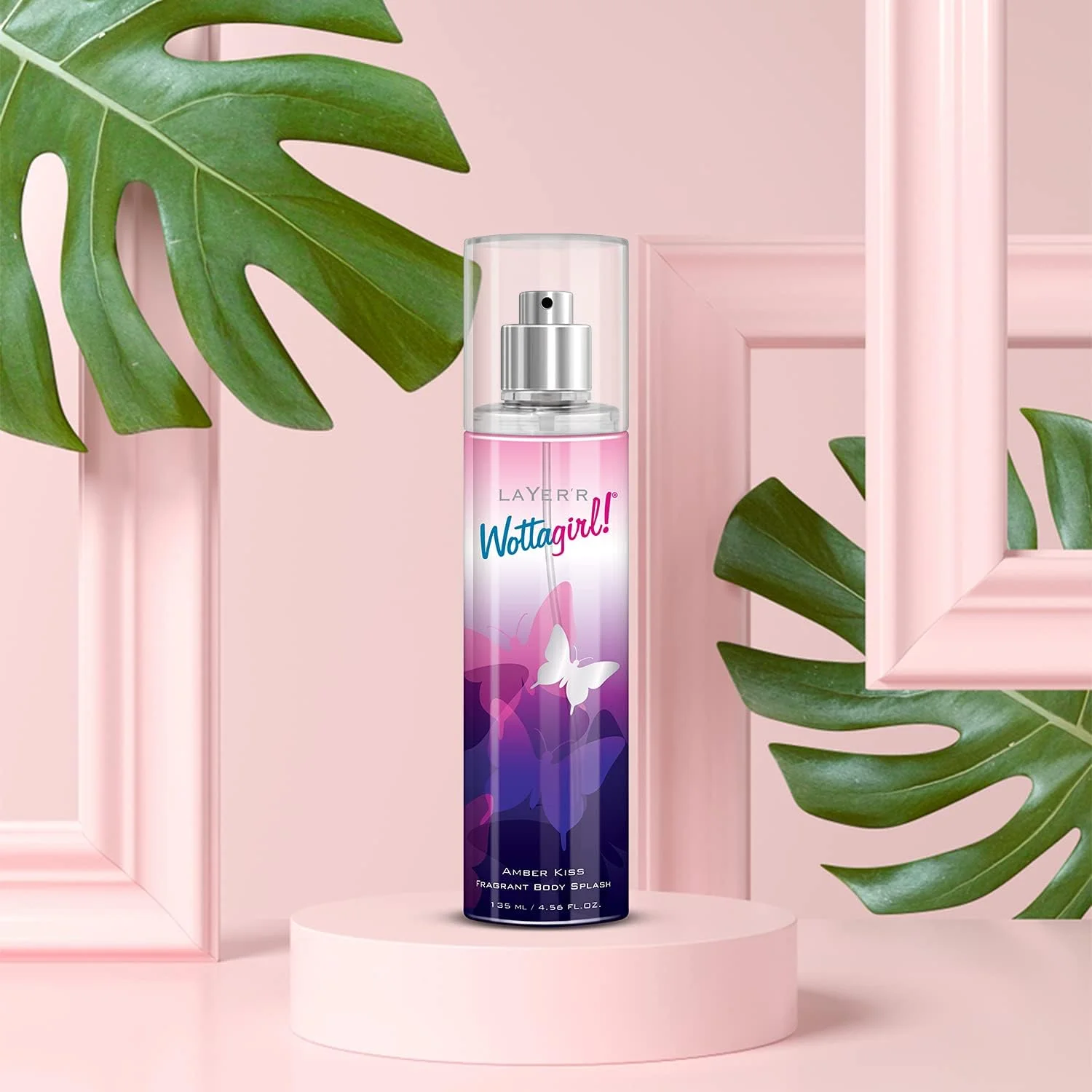 اسپری خوشبو کننده بدن زنانه لایر واتا گرل، بسته 2 عددی، آمبر کیس، پیور پارادایس