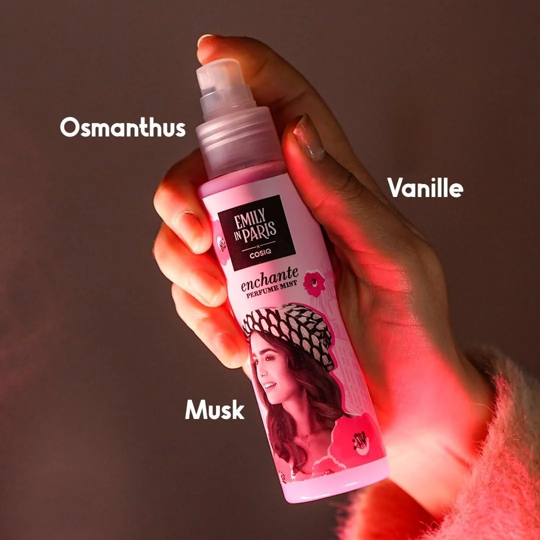 اسپری بدن خوشبو کننده Cos-IQ Enchante با ماندگاری طولانی | رایحه گلی چوبی مشک | عطر زنانه | اسپری بدن مسافرتی | 100 میلی لیتر اسپری بدن خوشبو کننده Cos-IQ Enchante با ماندگاری طولانی | رایحه گلی چوبی مشک | عطر زنانه | اسپری بدن مسافرتی | 100 میلی لیتر