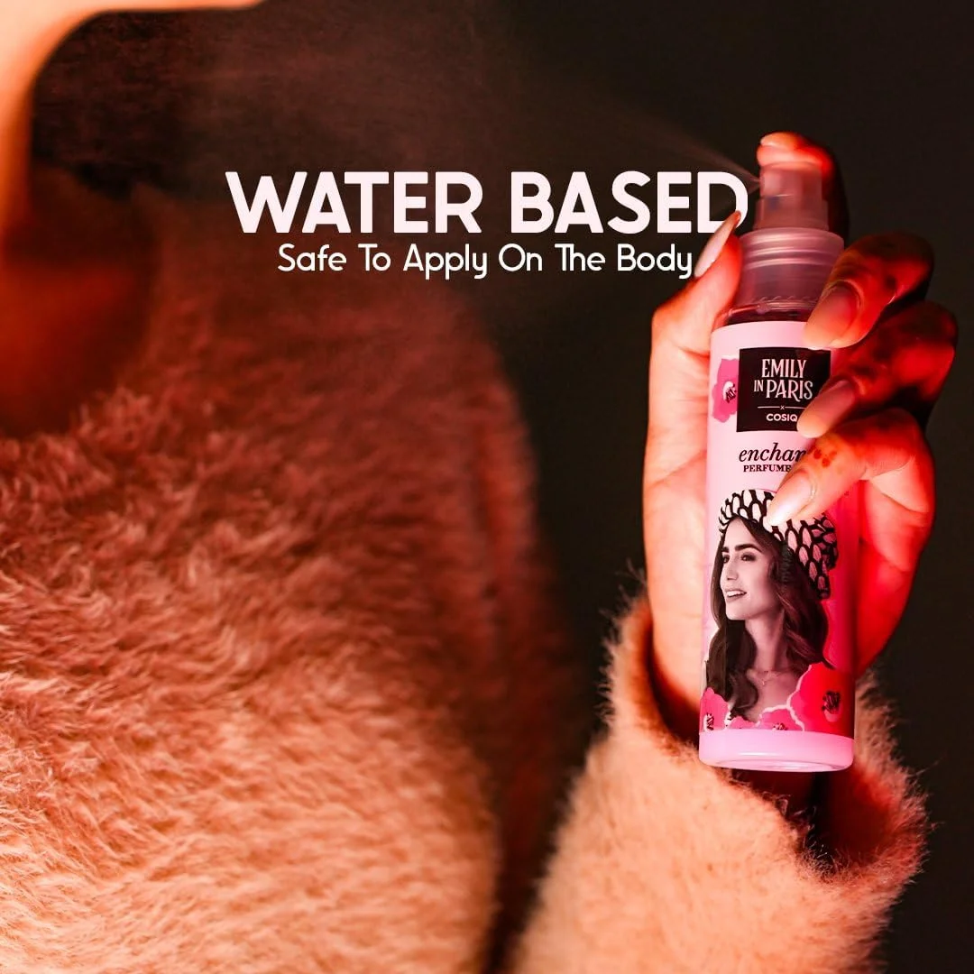 اسپری بدن خوشبو کننده Cos-IQ Enchante با ماندگاری طولانی | رایحه گلی چوبی مشک | عطر زنانه | اسپری بدن مسافرتی | 100 میلی لیتر اسپری بدن خوشبو کننده Cos-IQ Enchante با ماندگاری طولانی | رایحه گلی چوبی مشک | عطر زنانه | اسپری بدن مسافرتی | 100 میلی لیتر