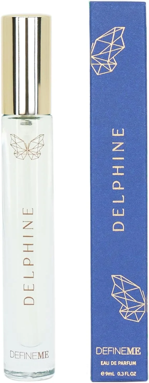 اسپری عطر طبیعی DefineMe، دلفین، 0.3 FL OZ، سایز مسافرتی، اسپری کیف دستی