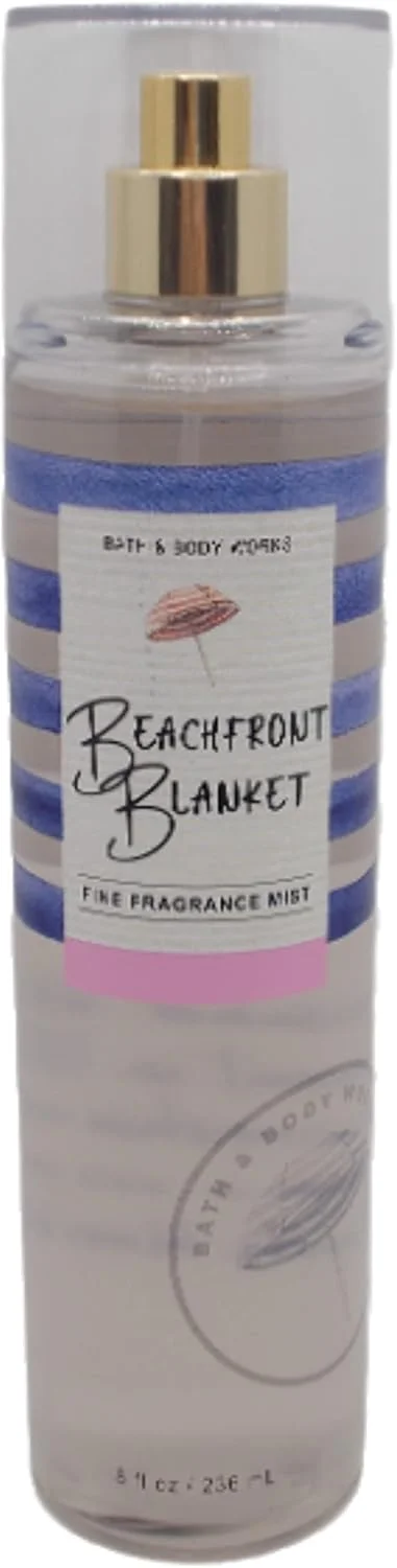 اسپری خوشبو کننده بدن Bath & Body Works مدل BEACHFRONT BLANKET حجم 236 میلی لیتر (نسخه محدود 2020)