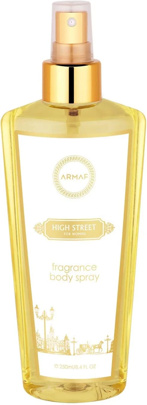 اسپری بدن زنانه آرماف مدل High Street - حجم 250 میلی لیتر