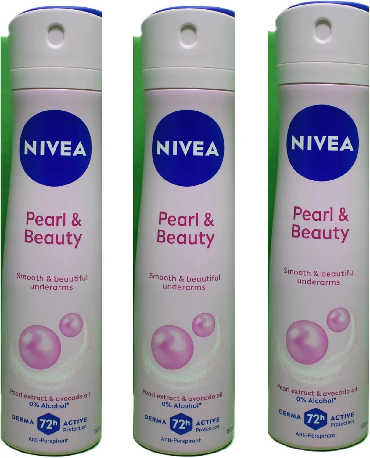 اسپری بدن زنانه نیوآ با ماندگاری 48 ساعته - مروارید و زیبایی، 3 عدد در بسته 150 میلی لیتر اسپری بدن زنانه نیوآ با ماندگاری 48 ساعته - مروارید و زیبایی، 3 عدد در بسته 150 میلی لیتر