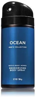 اسپری خوشبو کننده بدن مردانه Bath & Body Works Ocean، حجم 104 میلی لیتر اسپری خوشبو کننده بدن مردانه Bath & Body Works Ocean، حجم 104 میلی لیتر