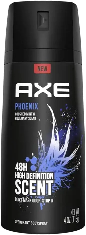 اسپری بدن مردانه AXE، Phoenix ۱۱۳ گرم (بسته ۶ عددی) اسپری بدن مردانه AXE، Phoenix ۱۱۳ گرم (بسته ۶ عددی)