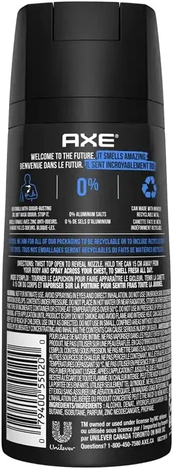 اسپری بدن مردانه AXE مدل Phoenix حجم 113 گرم اسپری بدن مردانه AXE مدل Phoenix حجم 113 گرم