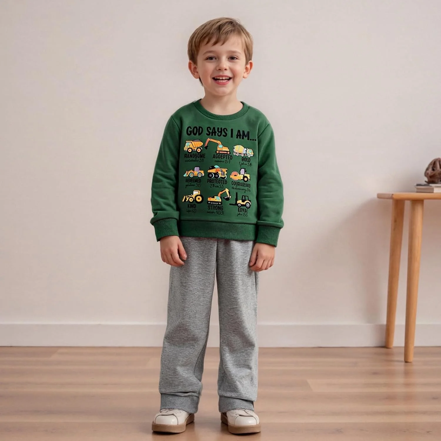 لباس های پاییزی نوزادی Hekkomird، ست لباس های بچه گانه با طرح حروف چاپی، بلوز آستین بلند و شلوار کشی، مناسب نوزادان در زمستان