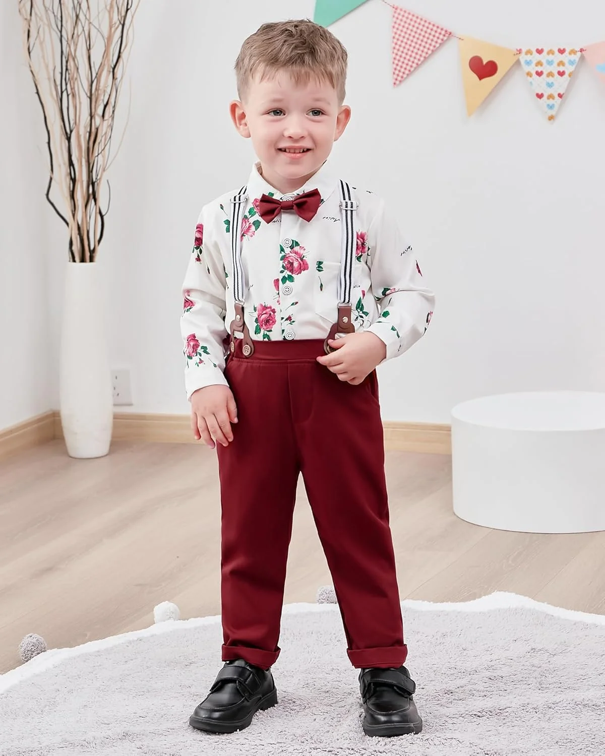 لباس رسمی پسرانه WESIDOM مدل Kn1086 (بسته 6 عددی)