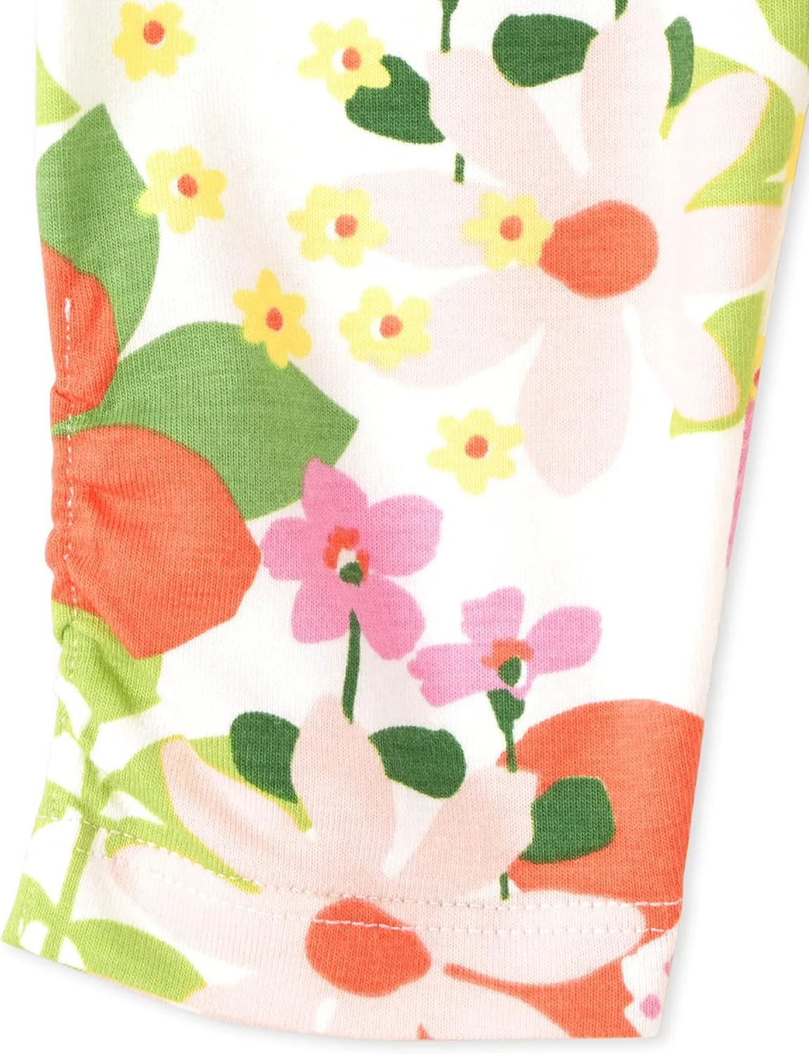 The Children's Place ست دو عددی شلوار راحتی دخترانه طرح گل