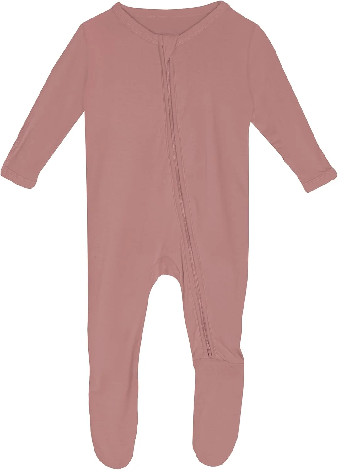 لباس خواب یکسره زیپ‌دار نرم و لطیف کیکی، مناسب نوزادان و کودکان