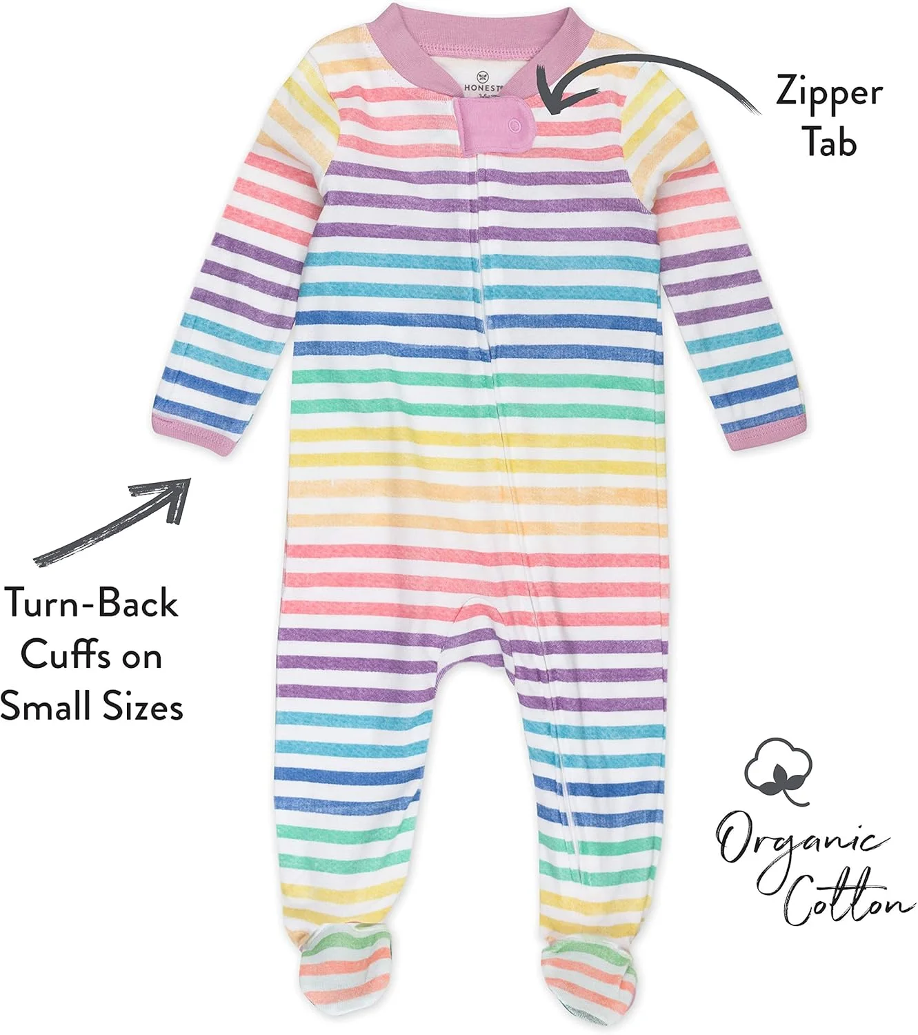 لباس خواب و بازی نوزاد پنبه ارگانیک унисекс