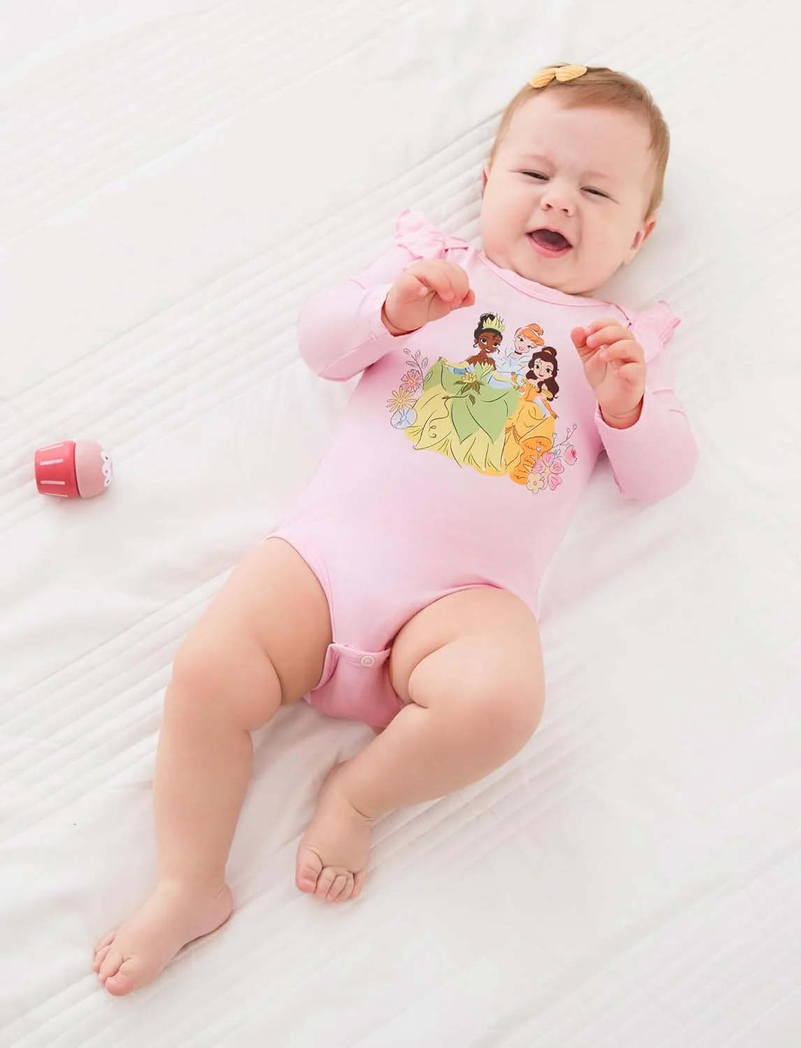 ست لباس نوزادی دیزنی وینی پو، یودا و مینی موس، پنبه ارگانیک آستین بلند مناسب پاییز، 0 تا 18 ماه